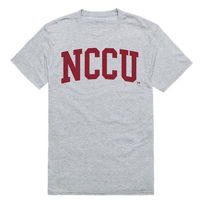 NCCU North Carolina Central University Mens Game Day Tee T-Shirt Heather Grey-Campus-Wardrobe