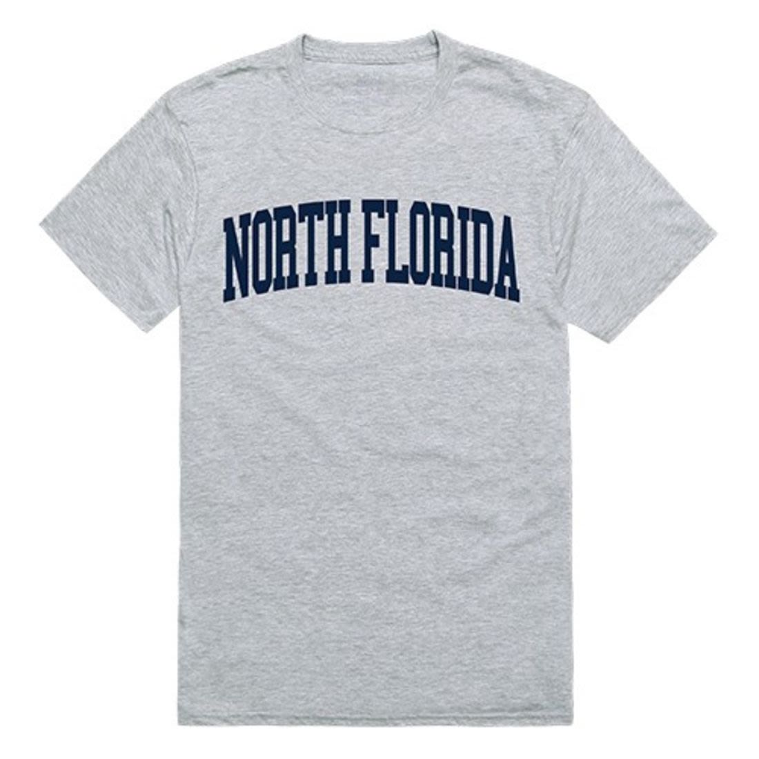 UNF University of North Florida Mens Game Day Tee T-Shirt Heather Grey-Campus-Wardrobe