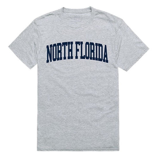 UNF University of North Florida Mens Game Day Tee T-Shirt Heather Grey-Campus-Wardrobe