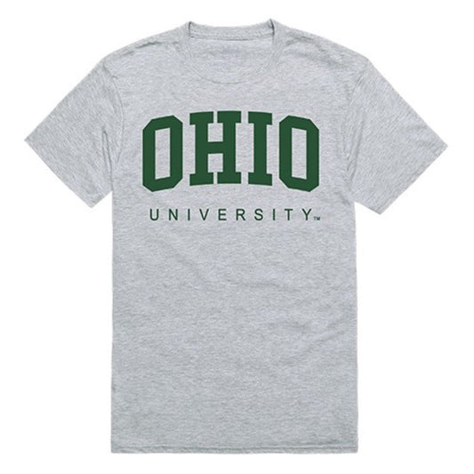 Ohio University Mens Game Day Tee T-Shirt Heather Grey-Campus-Wardrobe