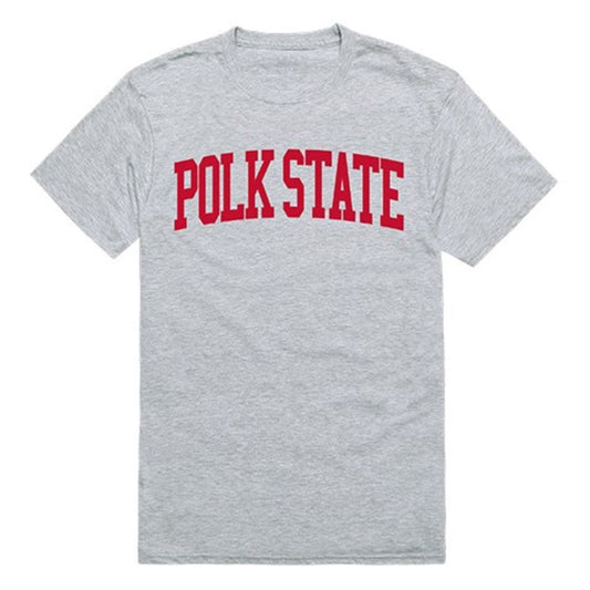 Polk State College Mens Game Day Tee T-Shirt Heather Grey-Campus-Wardrobe