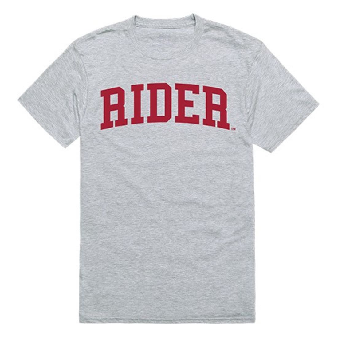 Rider University Mens Game Day Tee T-Shirt Heather Grey-Campus-Wardrobe