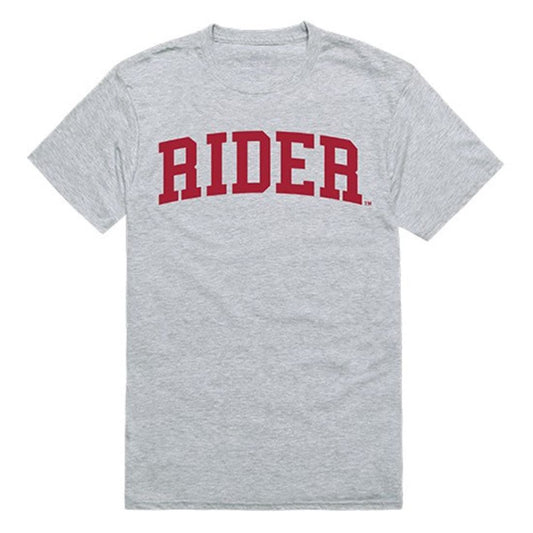 Rider University Mens Game Day Tee T-Shirt Heather Grey-Campus-Wardrobe