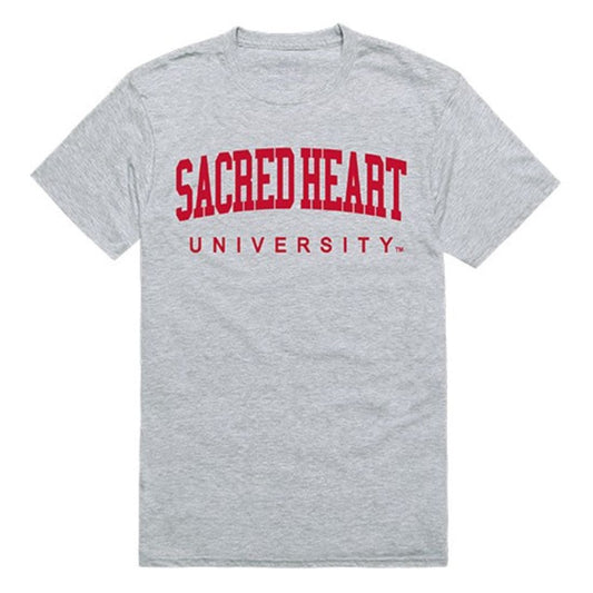 Sacred Heart University Mens Game Day Tee T-Shirt Heather Grey-Campus-Wardrobe