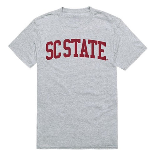 South Carolina State University Mens Game Day Tee T-Shirt Heather Grey-Campus-Wardrobe