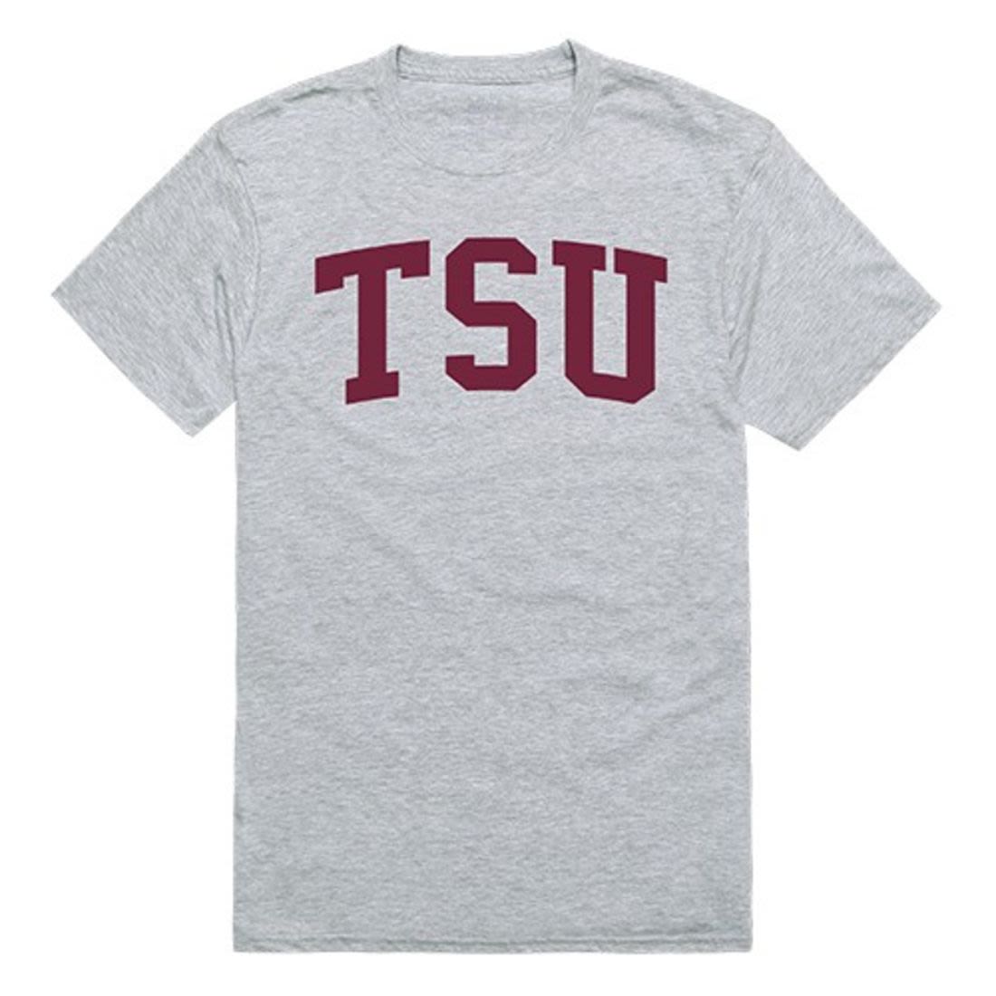TSU Texas Southern University Mens Game Day Tee T-Shirt Heather Grey-Campus-Wardrobe