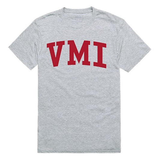 VMI Virginia Military Institute Mens Game Day Tee T-Shirt Heather Grey-Campus-Wardrobe