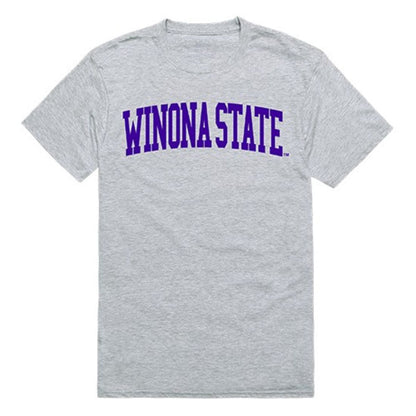 Winona State University Mens Game Day Tee T-Shirt Heather Grey-Campus-Wardrobe