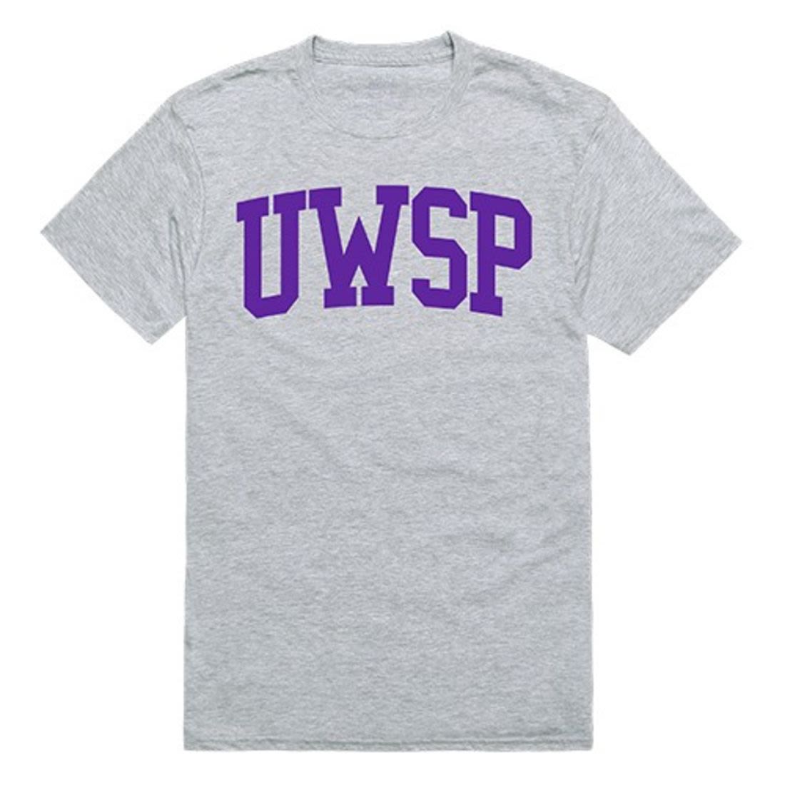 UWSP University of Wisconsin Stevens Point Mens Game Day Tee T-Shirt Heather Grey-Campus-Wardrobe
