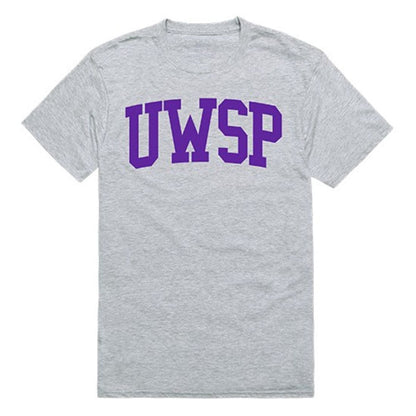 UWSP University of Wisconsin Stevens Point Mens Game Day Tee T-Shirt Heather Grey-Campus-Wardrobe