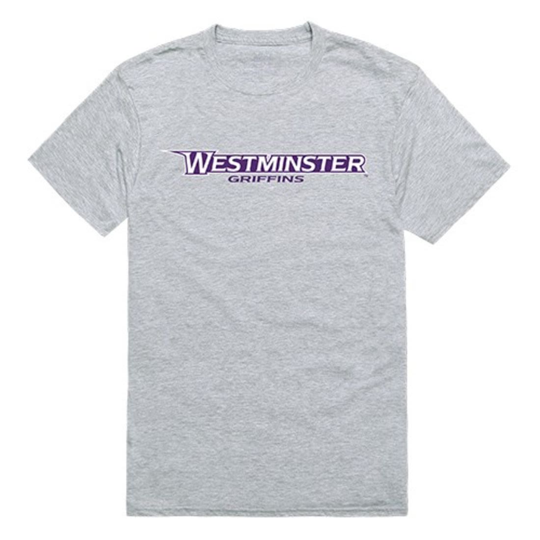 Westminster College Mens Game Day Tee T-Shirt Heather Grey-Campus-Wardrobe