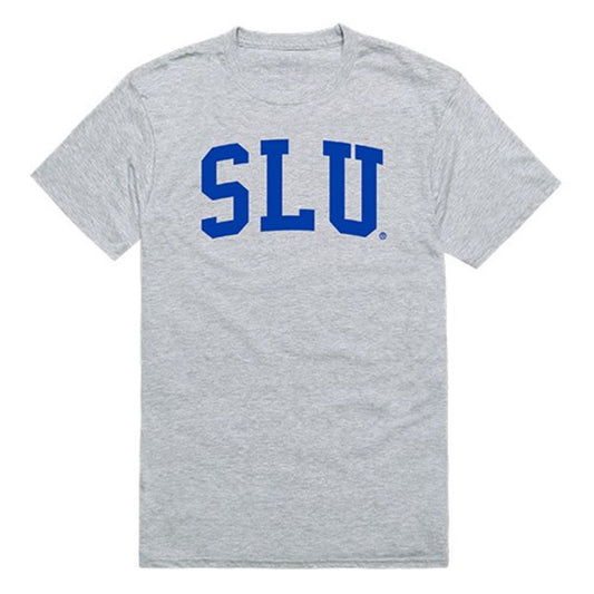 SLU Saint Louis University Mens Game Day Tee T-Shirt Heather Grey-Campus-Wardrobe
