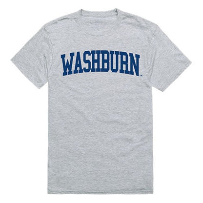 Washburn University Mens Game Day Tee T-Shirt Heather Grey-Campus-Wardrobe