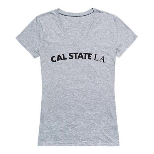 Cal State University Los Angeles Game Day Women's Tee T-Shirt Heather Grey-Campus-Wardrobe