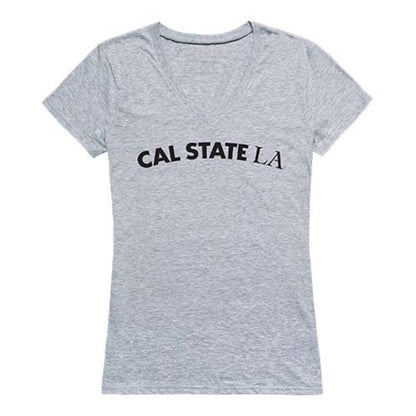 Cal State University Los Angeles Game Day Women's Tee T-Shirt Heather Grey-Campus-Wardrobe