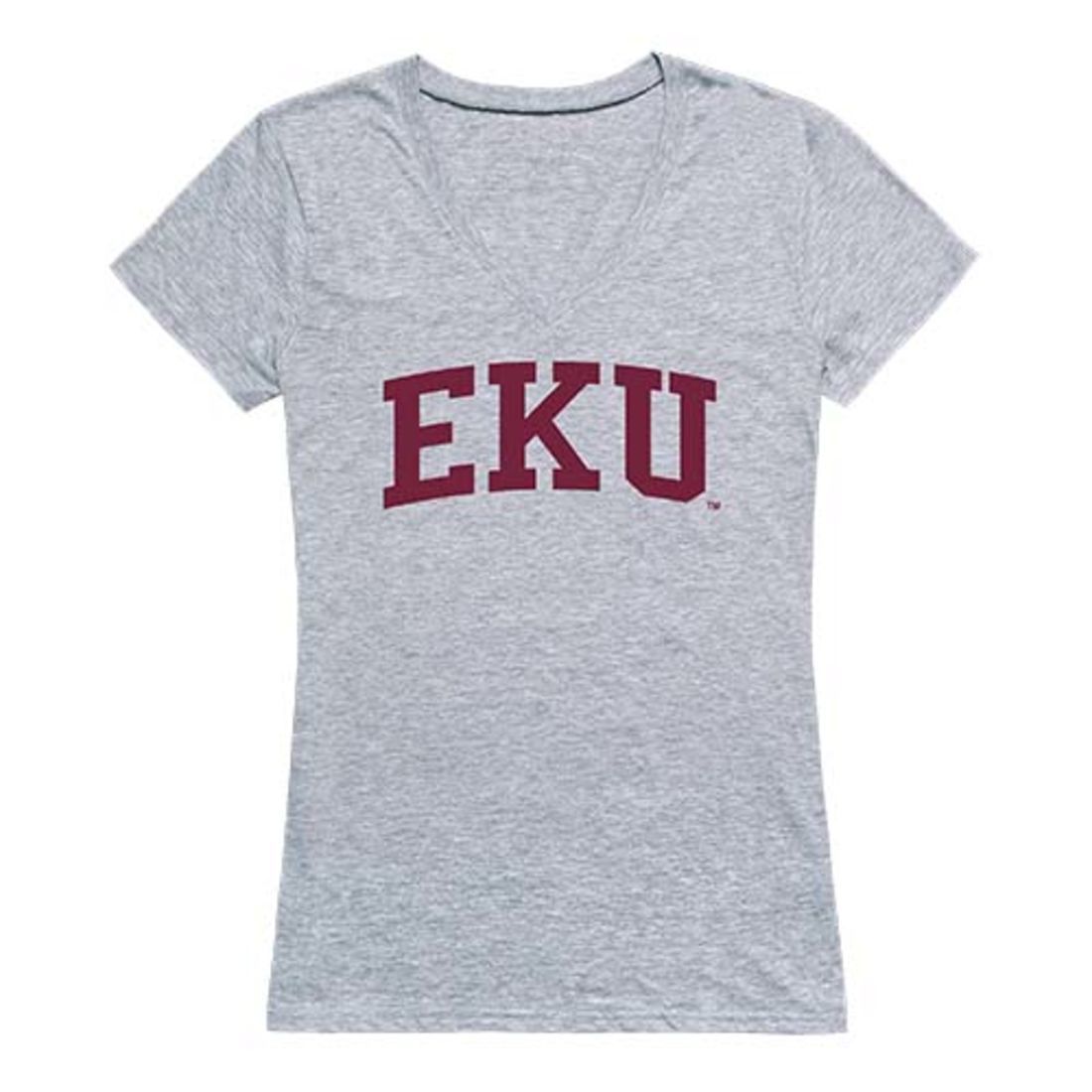 EKU Eastern Kentucky University Game Day Women's Tee T-Shirt Heather Grey-Campus-Wardrobe