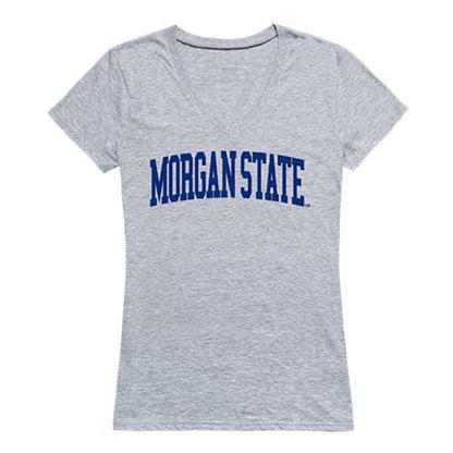 MSU Morgan State University Game Day Women's Tee T-Shirt Heather Grey-Campus-Wardrobe