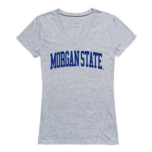 MSU Morgan State University Game Day Women's Tee T-Shirt Heather Grey-Campus-Wardrobe