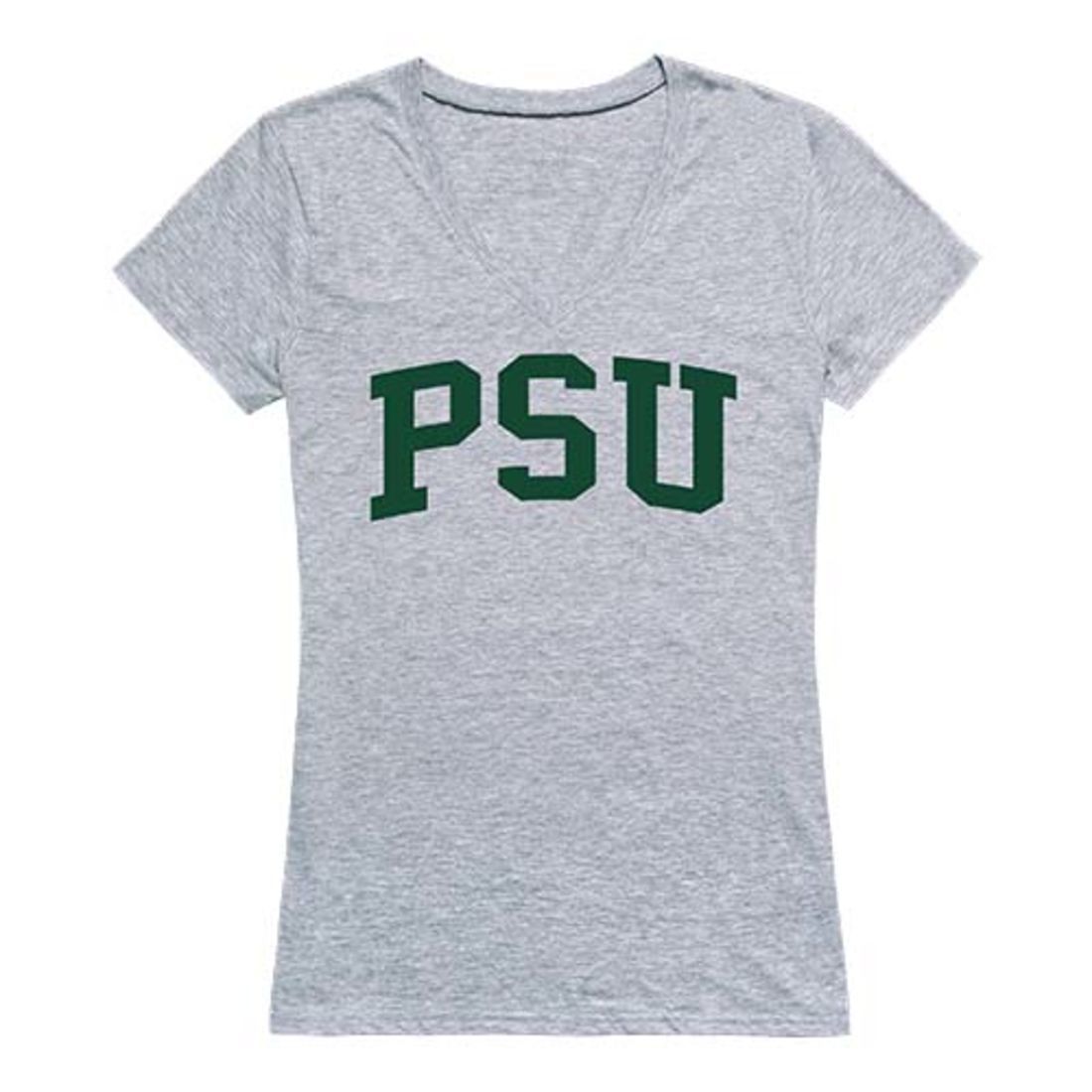 PSU Portland State University Game Day Women's Tee T-Shirt Heather Grey-Campus-Wardrobe