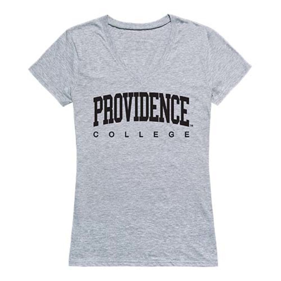 Providence College Game Day Women's Tee T-Shirt Heather Grey-Campus-Wardrobe