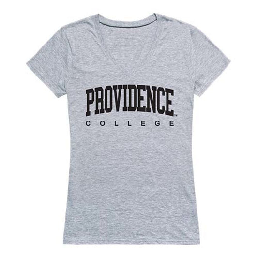 Providence College Game Day Women's Tee T-Shirt Heather Grey-Campus-Wardrobe