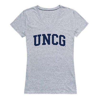 UNCG University of North Carolina at Greensboro Game Day Women's Tee T-Shirt Heather Grey-Campus-Wardrobe