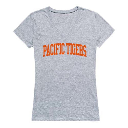 University of the Pacific Game Day Women's Tee T-Shirt Heather Grey-Campus-Wardrobe
