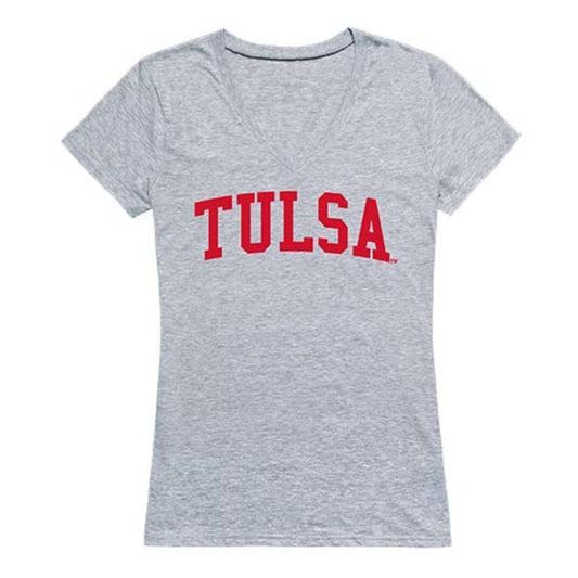 University of Tulsa Game Day Women's Tee T-Shirt Heather Grey-Campus-Wardrobe