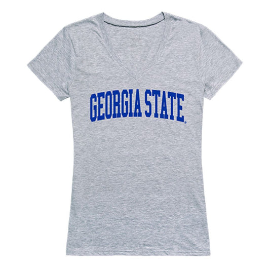 GSU Georgia State University Game Day Womens T-Shirt Heather Grey-Campus-Wardrobe