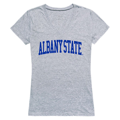 ASU Albany State University Game Day Womens T-Shirt Heather Grey-Campus-Wardrobe