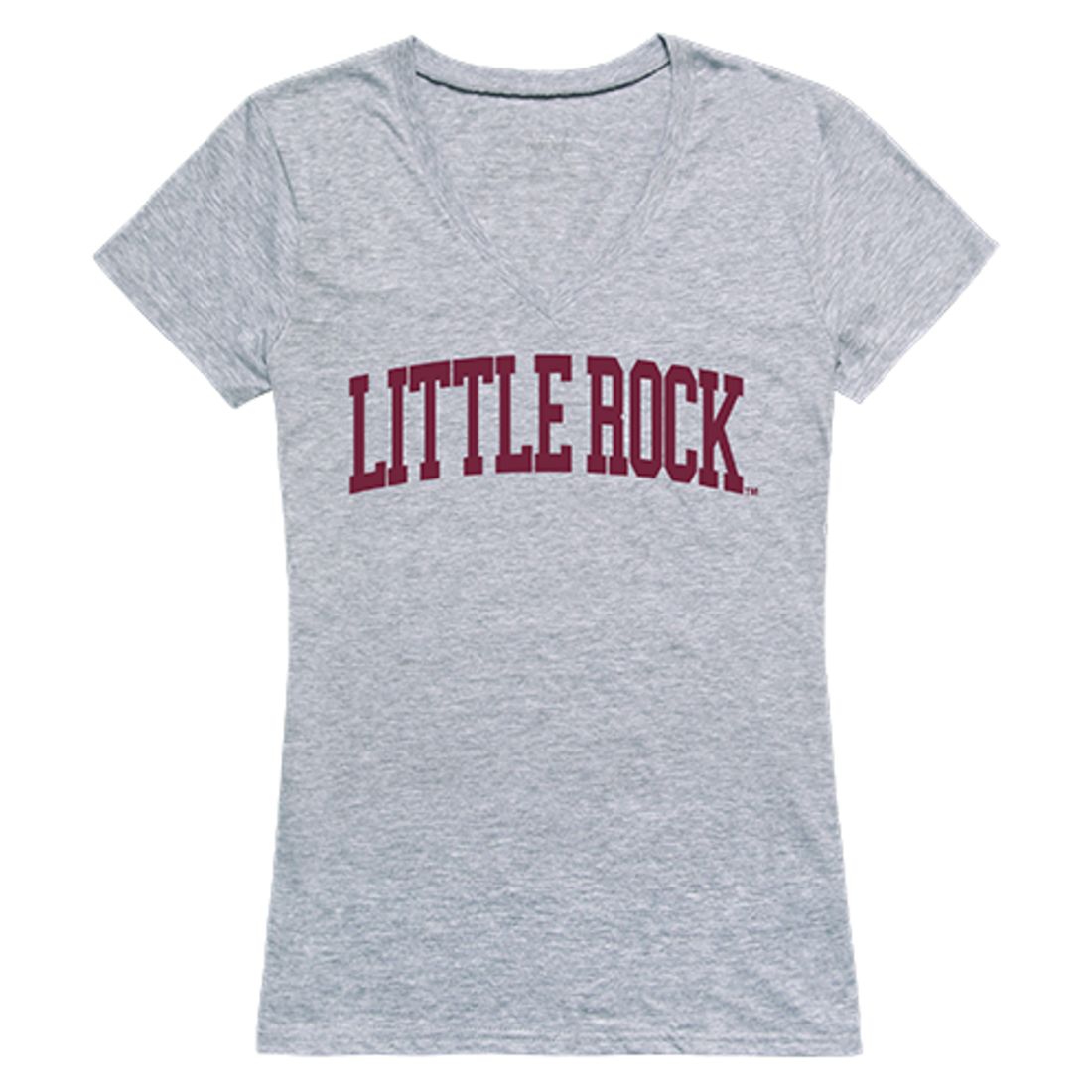 Arkansas at Little Rock Game Day Womens T-Shirt Heather Grey-Campus-Wardrobe