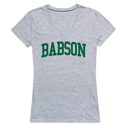 Babson College Game Day Womens T-Shirt Heather Grey-Campus-Wardrobe