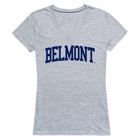 Belmont State University Game Day Womens T-Shirt Heather Grey-Campus-Wardrobe