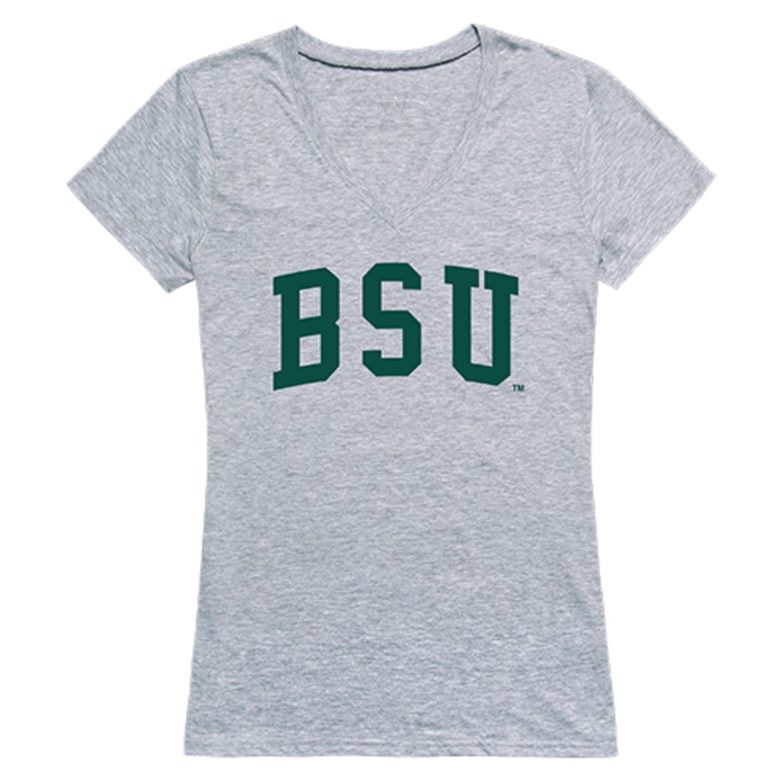 BSU Bemidji State University Game Day Womens T-Shirt Heather Grey-Campus-Wardrobe