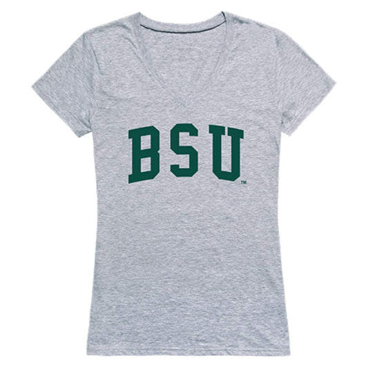 BSU Bemidji State University Game Day Womens T-Shirt Heather Grey-Campus-Wardrobe