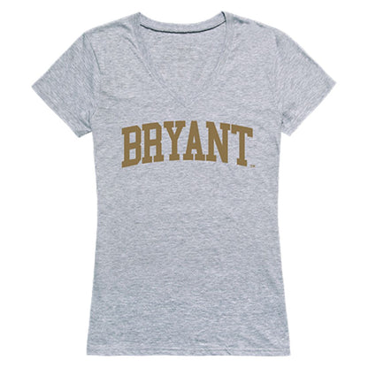 Bryant University Game Day Womens T-Shirt Heather Grey-Campus-Wardrobe