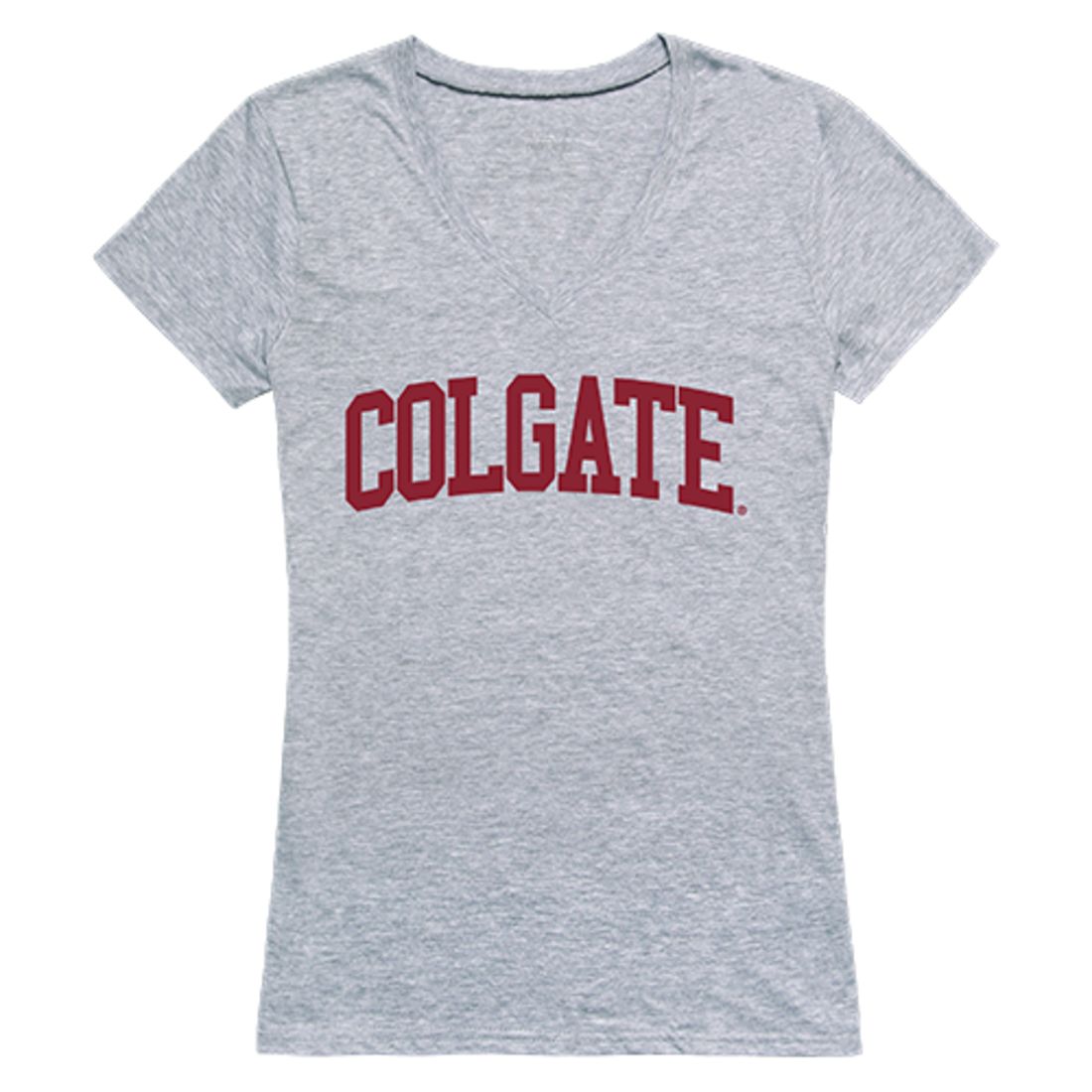 Colgate University Game Day Womens T-Shirt Heather Grey-Campus-Wardrobe