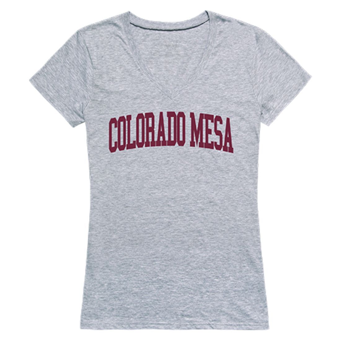 CMU Colorado Mesa University Game Day Womens T-Shirt Heather Grey-Campus-Wardrobe