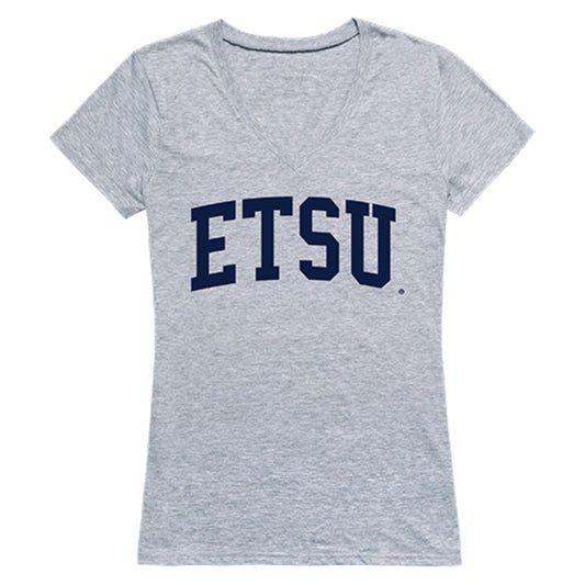 ETSU East Tennessee State University Game Day Womens T-Shirt Heather Grey-Campus-Wardrobe