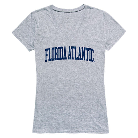 FAU Florida Atlantic University Game Day Womens T-Shirt Heather Grey-Campus-Wardrobe