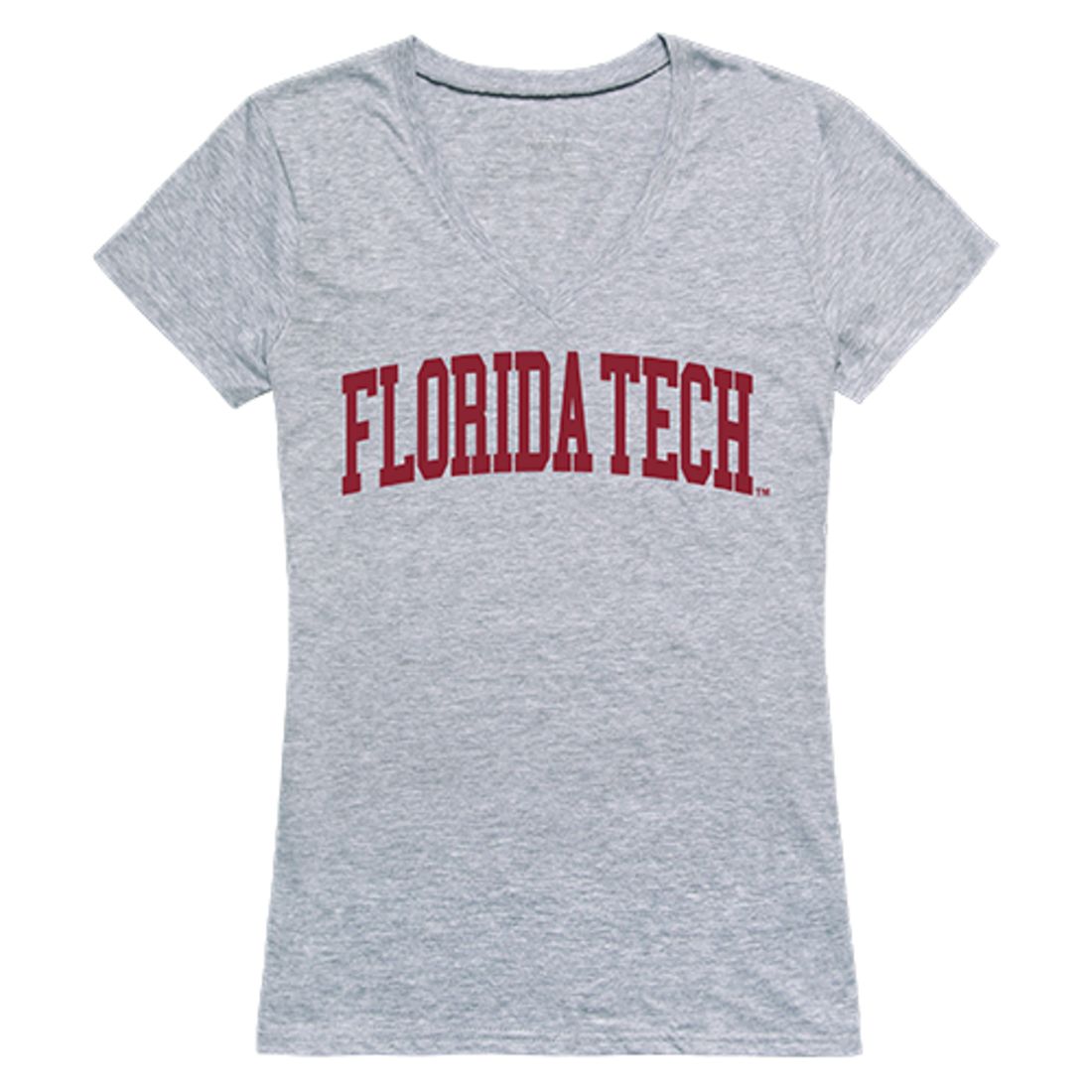 FIorida Institute of Technology Game Day Womens T-Shirt Heather Grey-Campus-Wardrobe