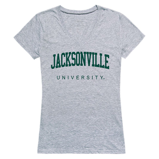 JU Jacksonville University Game Day Womens T-Shirt Heather Grey-Campus-Wardrobe