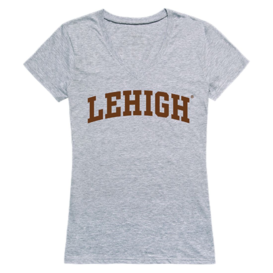 Lehigh University Game Day Womens T-Shirt Heather Grey-Campus-Wardrobe