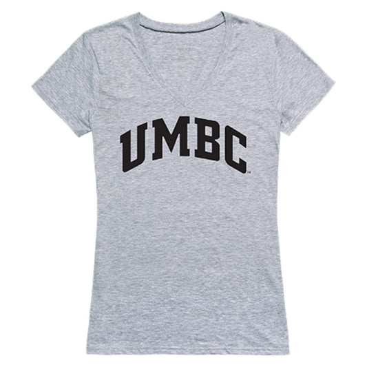UMBC University of Maryland Baltimore Game Day Womens T-Shirt Heather Grey-Campus-Wardrobe