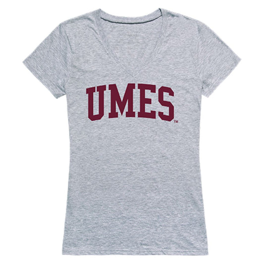 UMES University of Maryland Eastern Shore Game Day Womens T-Shirt Heather Grey-Campus-Wardrobe