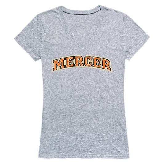 Mercer University Game Day Womens T-Shirt Heather Grey-Campus-Wardrobe