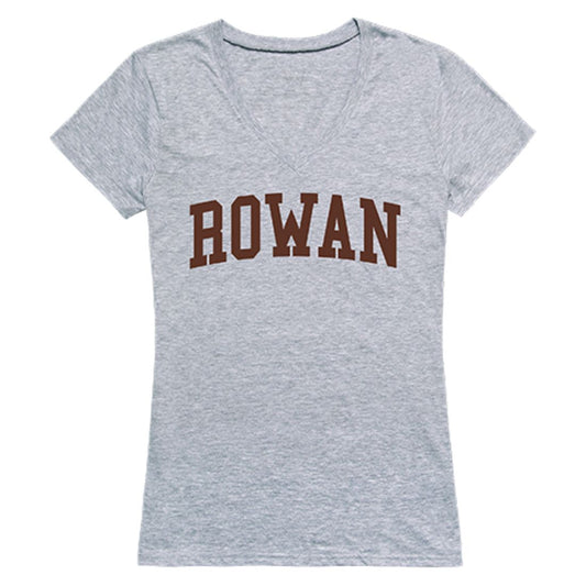 Rowan University Game Day Womens T-Shirt Heather Grey-Campus-Wardrobe
