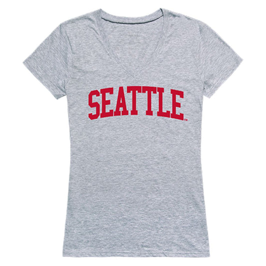 Seattle University Game Day Womens T-Shirt Heather Grey-Campus-Wardrobe