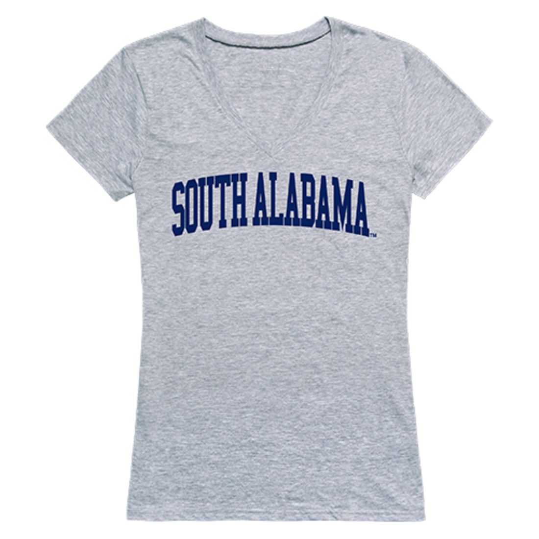 University of South Alabama Game Day Womens T-Shirt Heather Grey-Campus-Wardrobe