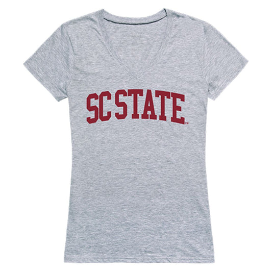 South Carolina State University Game Day Womens T-Shirt Heather Grey-Campus-Wardrobe